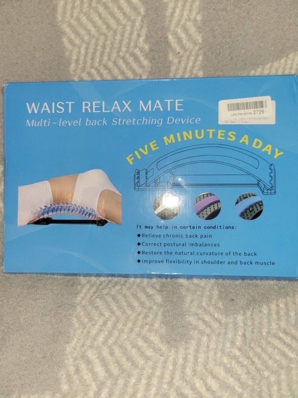 Waist relax mate Back Stretch Device